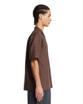 Brown GG Bowling Shirt | PDP | Antonia