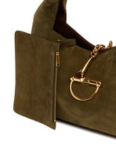 Green Softbit Maxi Shoulder Bag | PDP | Antonia