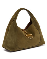 Green Softbit Maxi Shoulder Bag | PDP | Antonia