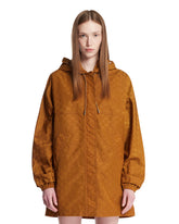 Beige GG Fabric Hooded Jacket - Women's clothing | PLP | Antonia