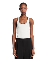 White-Detail Ribbed Top | PDP | Antonia
