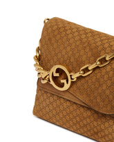 Brown Large Chain Shoulder Bag | PDP | Antonia