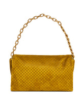Yellow Medium Chain Shoulder Bag | PDP | Antonia