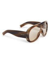 Beige Rectangular Sunglasses | PDP | Antonia