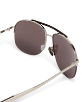 Silver Navigator Sunglasses | PDP | Antonia