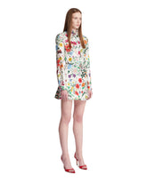 Silk Twill Printed Dress | PDP | Antonia
