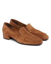 Brown Suede Loafers | PDP | Antonia