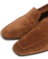 Mocassini In Suede Marroni | PDP | Antonia