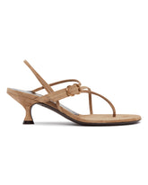 Brown Starry Eyed 50 Suede Sandals | PDP | Antonia