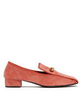 Red Showtime 30 Suede Loafers | PDP | Antonia