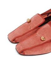 Red Showtime 30 Suede Loafers | PDP | Antonia