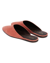 Red Homebody Suede Mules | PDP | Antonia
