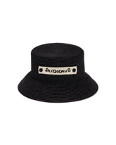 Black Raffia Hat | PDP | Antonia