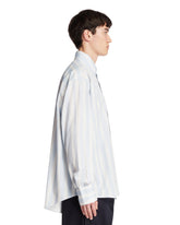 Blue Camargue Striped Shirt | PDP | Antonia