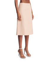 Pink Leather Skirt | PDP | Antonia