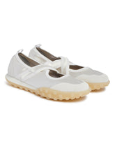 White Moon Ballerina Sneakers | PDP | Antonia