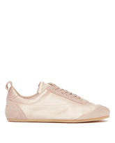 Pink Satin Sneakers | PDP | Antonia