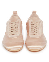 Pink Satin Sneakers | PDP | Antonia