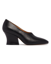 Black Leather Pumps | PDP | Antonia