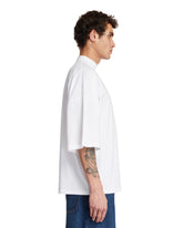 White Crew Neck T-Shirt | PDP | Antonia