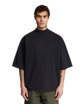 Blue Crew Neck T-Shirt | PDP | Antonia