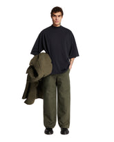 Blue Crew Neck T-Shirt | PDP | Antonia