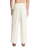 Pantaloni In Cotone Bianchi | PDP | Antonia