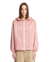 Plaid Zip-Up Hoodie Jacket | PDP | Antonia