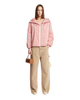 Plaid Zip-Up Hoodie Jacket | PDP | Antonia