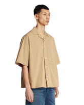 Beige Cotton Shirt | PDP | Antonia