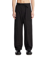 Black Poplin Cargo Trousers | PDP | Antonia