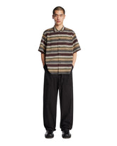 Black Poplin Cargo Trousers | PDP | Antonia