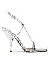 Silver Mixer Leather Sandals | All | Antonia