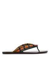 Brown Leather Thong Sandals | All | Antonia