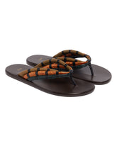 Brown Leather Thong Sandals | PDP | Antonia