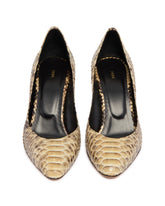 Haze Python-Print Leather Pumps | PDP | Antonia