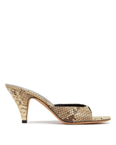 Beige Mixer Leather Sandals | All | Antonia