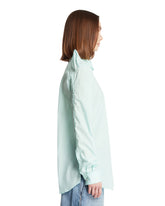 Green Washing Line Shirt | PDP | Antonia