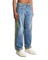 Levi's x Junya Watanabe Green Panel Jeans | PDP | Antonia