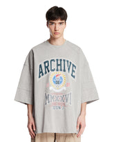 Gray Archive Printed T-Shirt | PDP | Antonia