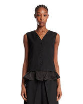 Gilet In Lana Nero | PDP | Antonia