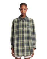 Camicia In Cotone A Quadri Verde | PDP | Antonia