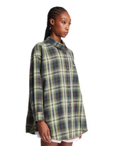 Camicia In Cotone A Quadri Verde | PDP | Antonia