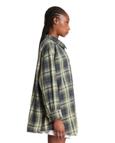 Camicia In Cotone A Quadri Verde | PDP | Antonia