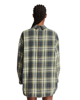 Camicia In Cotone A Quadri Verde | PDP | Antonia