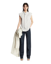 Striped Sleeveless Shirt | PDP | Antonia