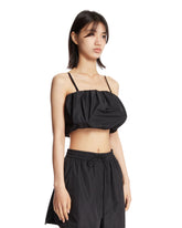 Black Balloon Top | PDP | Antonia