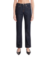 Jeans A Gamba Dritta Blu Scuri | PDP | Antonia