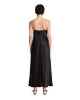 Black Taja Viscose Dress | PDP | Antonia