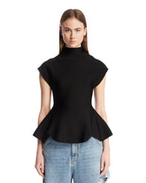 Top Peplum Nero | PDP | Antonia